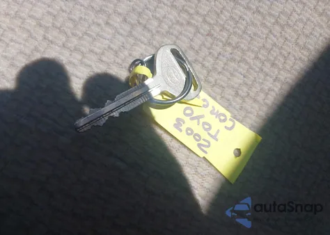 2003 Toyota Corolla Le из США, поврежденный, VIN 2T1BR32E23C110163